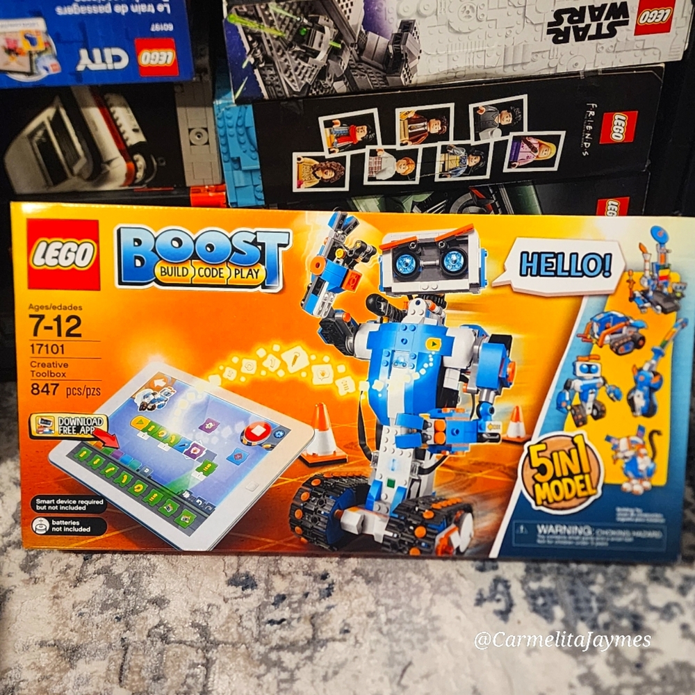 LEGO BOOST 🤖HTF Robotics & Coding Creative Toolbox - Build Code Play 17101 BNIB